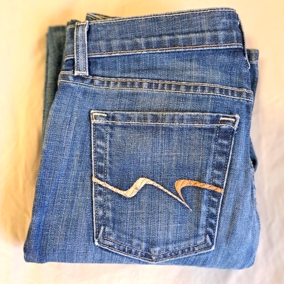 Ref 003🦋David Kahn Jeanswear Women's Jeans /Bootcut Medium Wash Stretch Denim - Picture 7 of 7